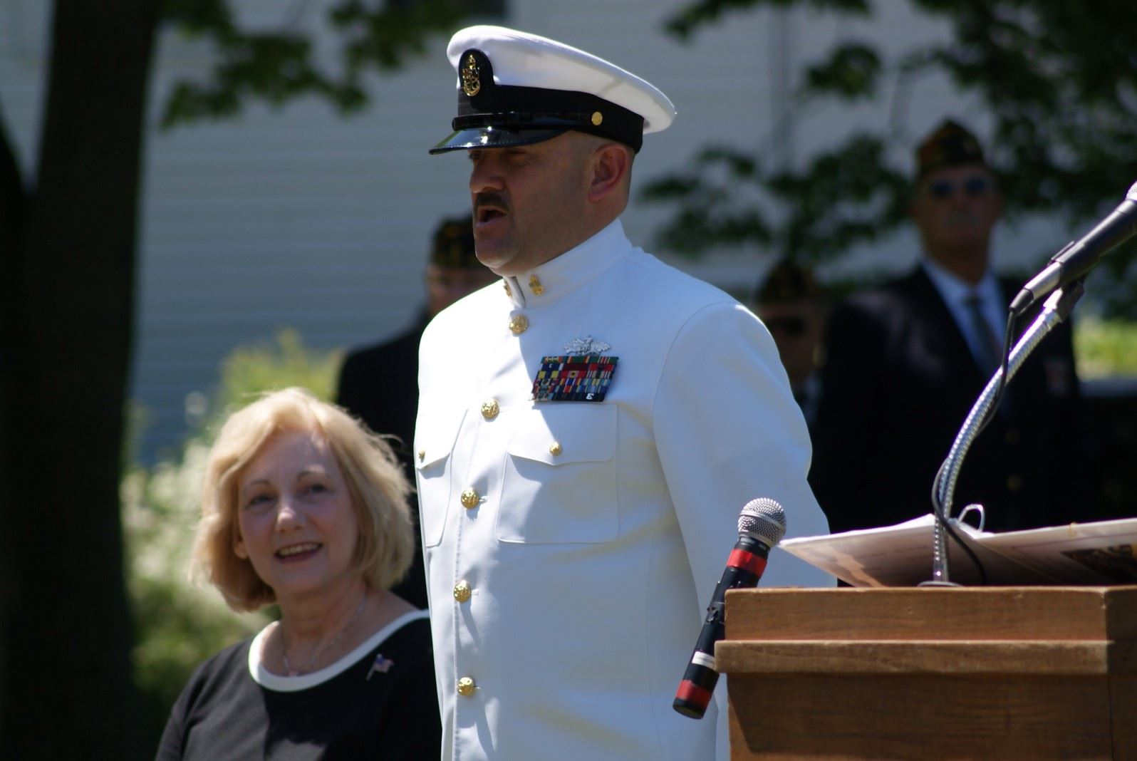 CPO Keith Jermyn sings the US Navy Service Song